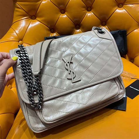 ysl niki bag white|YSL niki handbags.